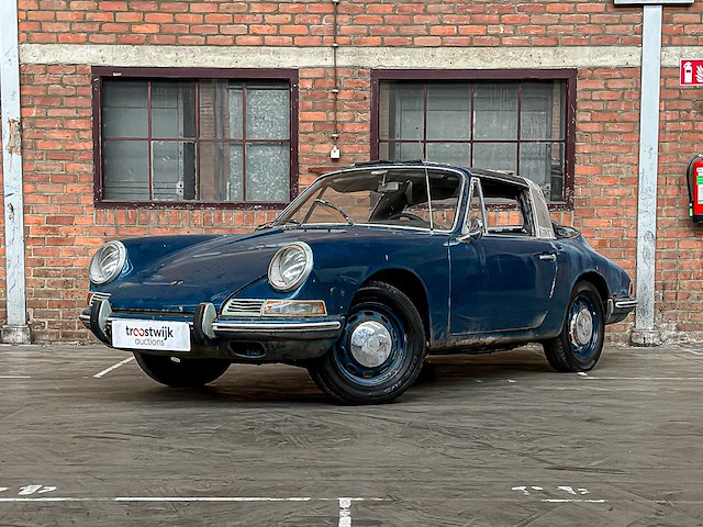 Porsche 912 soft-window targa (matching-numbers) 1967 -barnfind- - afbeelding 16 van  22