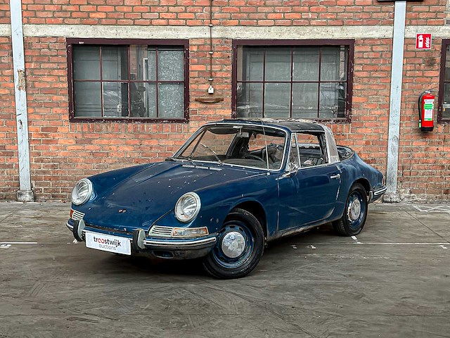 Porsche 912 soft-window targa (matching-numbers) 1967 -barnfind- - afbeelding 17 van  22