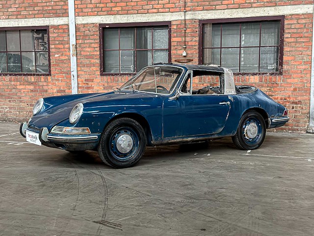 Porsche 912 soft-window targa (matching-numbers) 1967 -barnfind- - afbeelding 20 van  22