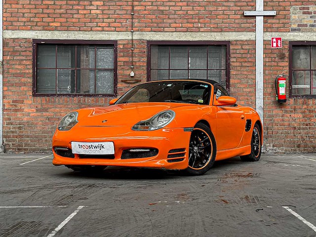 Porsche boxster 2.7 231pk 2003 facelift youngtimer - afbeelding 1 van  30