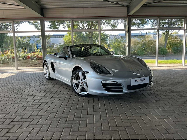 Porsche boxster 981 | 2.7 zescilinder boxer | 265 pk | 2014 | pdk | arctic silver metallic | btw auto - afbeelding 1 van  45