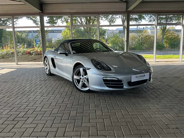 Porsche boxster 981 | 2.7 zescilinder boxer | 265 pk | 2014 | pdk | arctic silver metallic | btw auto - afbeelding 44 van  45
