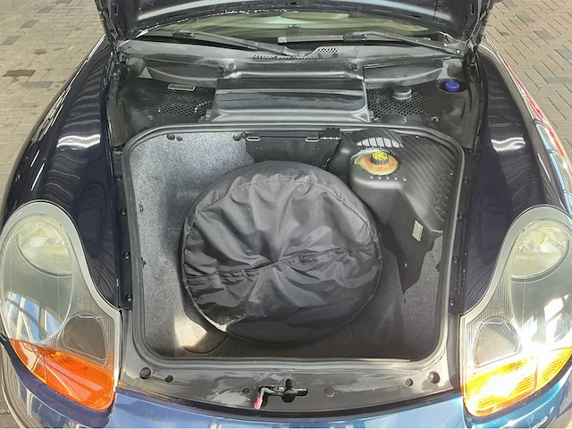 Porsche boxster 986 | 2.7 zescilinder boxer | 220 pk | 2000 | youngtimer | 17 inch sportclassic wielen | cruise control | btw auto - afbeelding 22 van  29