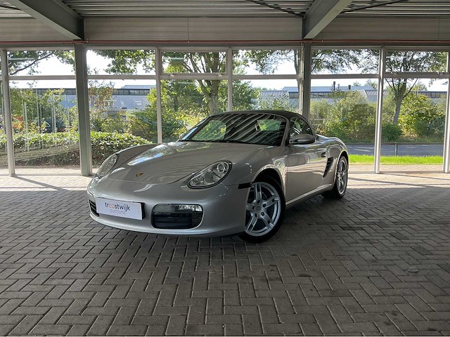 Porsche boxster 987 | 2.7 240 pk | 2005 | youngtimer | arctic silver metallic | 18 inch boxster ii wielen | handgeschakeld | btw auto - afbeelding 1 van  11