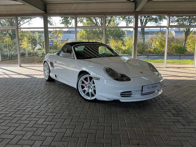 Porsche boxster s 3.2 / 260 pk btw auto iconische zescilinder boxer | open rijden in stijl - afbeelding 1 van  32
