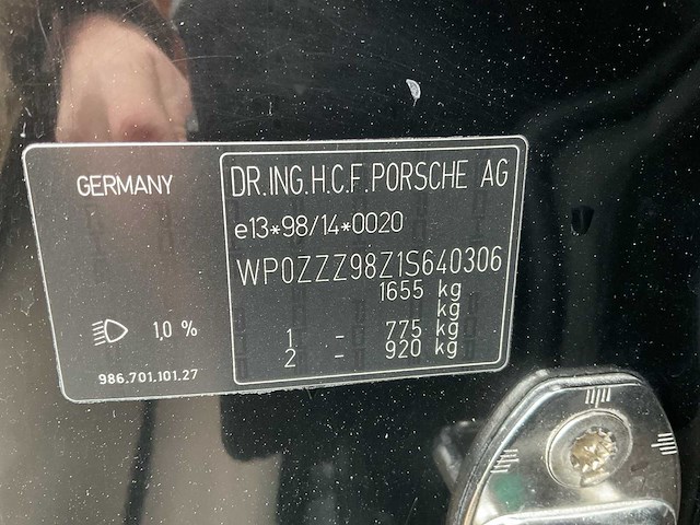 Porsche boxster s 3.2 personenauto - afbeelding 35 van  35