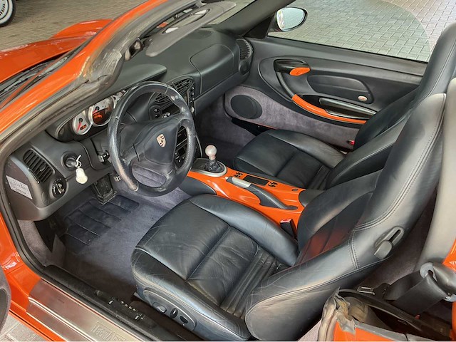 Porsche boxster s 986 | 3.2 s | 2001 | youngtimer | 252 pk | handgeschakeld | sportonderstel | btw auto - afbeelding 6 van  17
