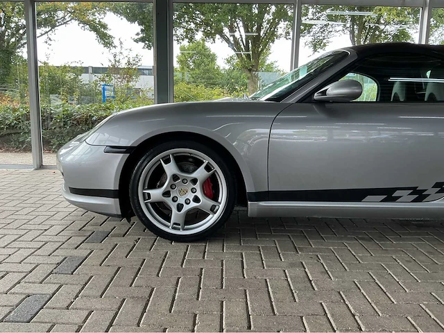 Porsche boxster s 987 | 3.2 280 pk | 2006 | youngtimer | gt silver metallic | 19 inch carrera s wielen | bose | btw auto - afbeelding 5 van  35