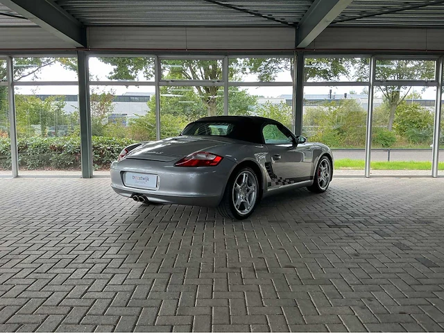 Porsche boxster s 987 | 3.2 280 pk | 2006 | youngtimer | gt silver metallic | 19 inch carrera s wielen | bose | btw auto - afbeelding 8 van  35