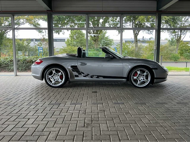 Porsche boxster s 987 | 3.2 280 pk | 2006 | youngtimer | gt silver metallic | 19 inch carrera s wielen | bose | btw auto - afbeelding 33 van  35