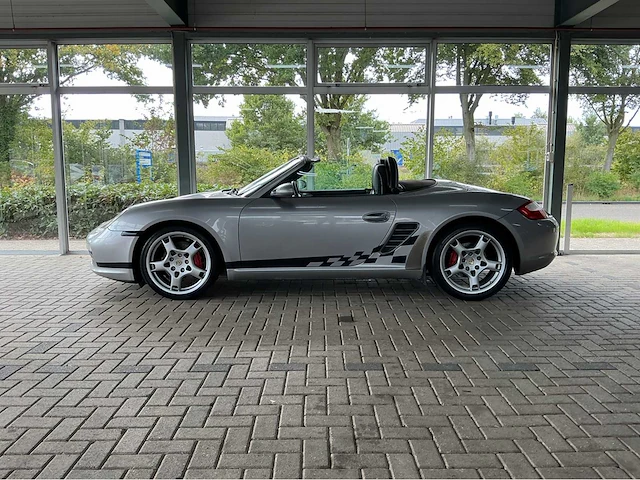 Porsche boxster s 987 | 3.2 280 pk | 2006 | youngtimer | gt silver metallic | 19 inch carrera s wielen | bose | btw auto - afbeelding 3 van  26