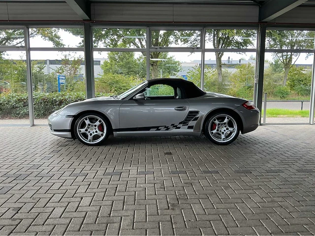 Porsche boxster s 987 | 3.2 280 pk | 2006 | youngtimer | gt silver metallic | 19 inch carrera s wielen | bose | btw auto - afbeelding 4 van  26