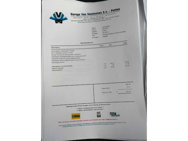 Porsche cayenne 4.5 turbo 57-rr-fj - afbeelding 8 van  37