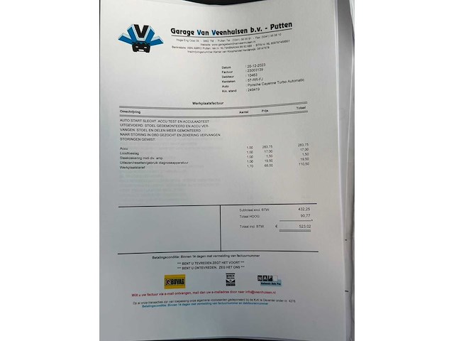 Porsche cayenne 4.5 turbo 57-rr-fj - afbeelding 12 van  37