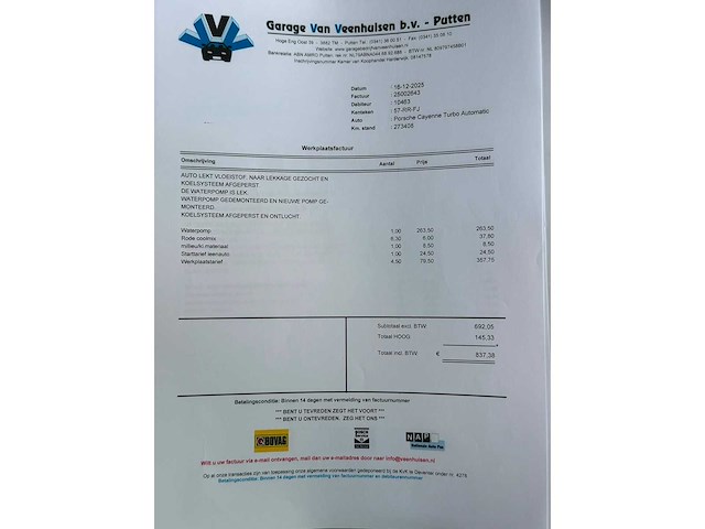 Porsche cayenne 4.5 turbo 57-rr-fj - afbeelding 19 van  37