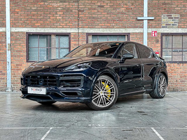 Porsche cayenne coupe turbo s e-hybrid 4.0 v8 -techart carbon- 680pk 2020 (origineel-nl), j-707-rt - afbeelding 1 van  54