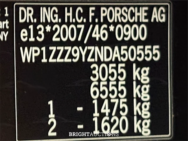 Porsche cayenne e-hybrid platinum edition 3.0 476pk 2022 (origineel-nl), p-588-zv - afbeelding 48 van  54