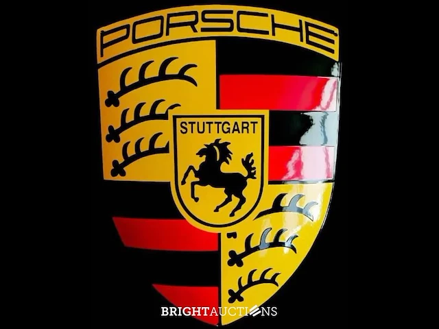 Porsche emaillebord | 54 x 40 cm - afbeelding 3 van  9