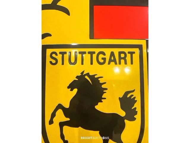 Porsche emaillebord | 54 x 40 cm - afbeelding 5 van  9