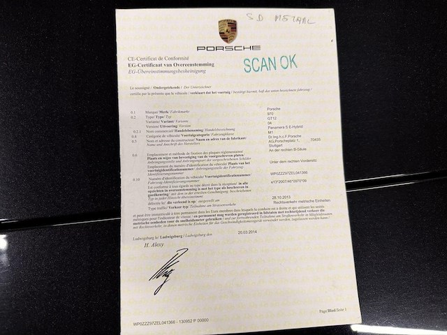 Porsche panamera s hybrid - afbeelding 19 van  28