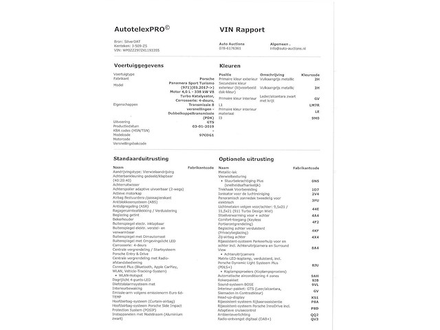 Porsche panamera sport turismo gts 4.0 453pk 2019 automaat, j-509-zs - afbeelding 35 van  43