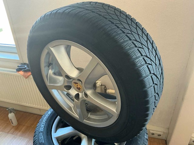 Porsche velg met band (4x) - afbeelding 1 van  4