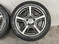 Porsche wielen set (winterbanden) r19 continental - afbeelding 4 van  6