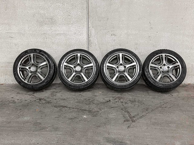 Porsche wielen set (winterbanden) r19 continental - afbeelding 5 van  8