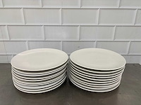 Porselein bord (20x) - afbeelding 1 van  4
