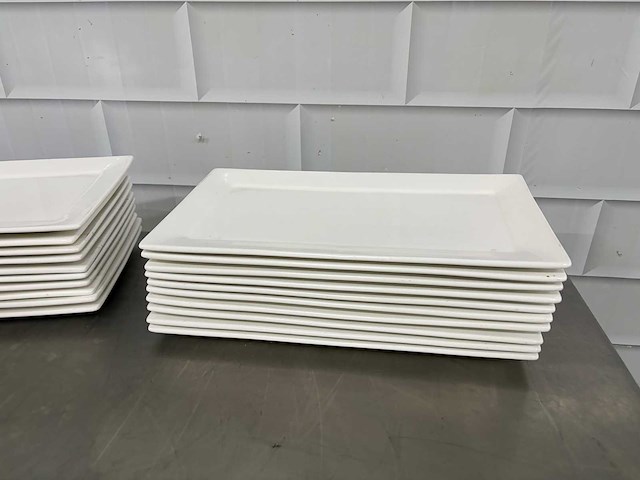 Porselein bord (20x) - afbeelding 6 van  6