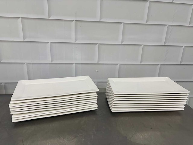 Porselein bord (20x) - afbeelding 5 van  5