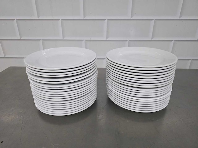 Porselein bord (40x) - afbeelding 2 van  3