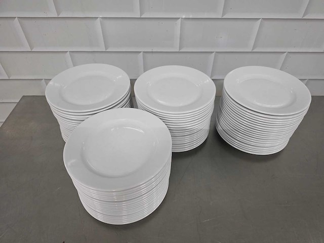 Porselein bord (80x) - afbeelding 2 van  3