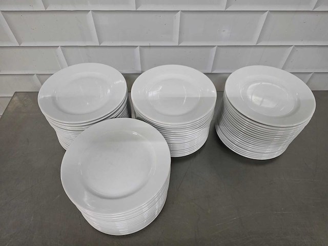 Porselein bord (80x) - afbeelding 3 van  3