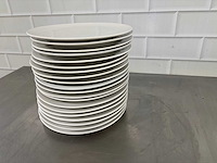 Porselein dinerbord (20x) - afbeelding 1 van  2