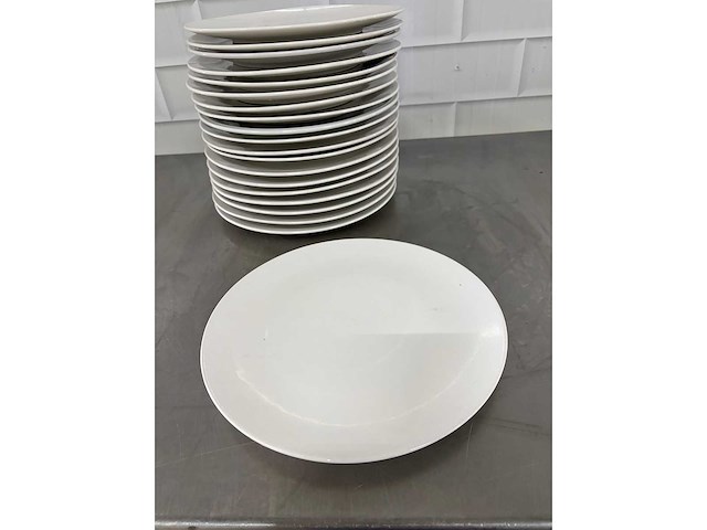 Porselein dinerbord (20x) - afbeelding 2 van  2