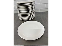 Porselein dinerbord (20x) - afbeelding 2 van  2
