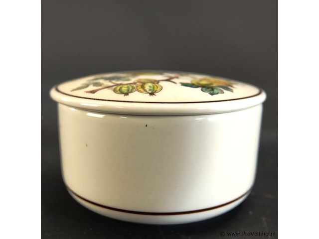 Porseleinen dekseldoos van villeroy & boch uit de botanica-serie - afbeelding 2 van  5
