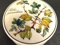 Porseleinen dekseldoos van villeroy & boch uit de botanica-serie - afbeelding 3 van  5