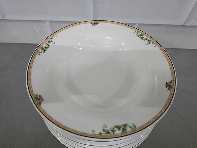 Porseleinen diep bord (20x) - afbeelding 4 van  5