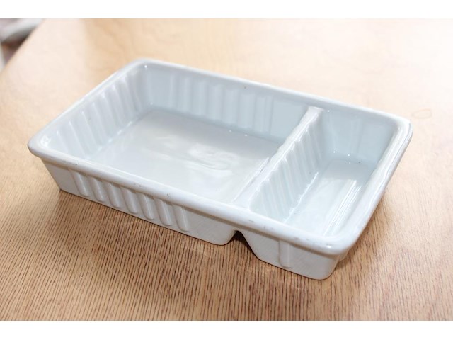 Porseleinen frietbakjes 28 stuks. - afbeelding 2 van  2