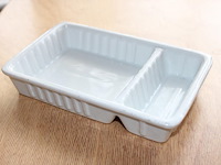 Porseleinen frietbakjes 28 stuks. - afbeelding 2 van  2