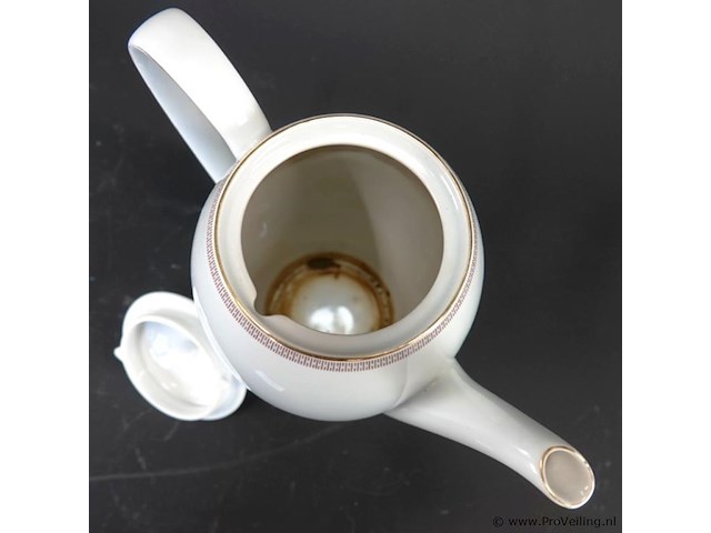 Porseleinen koffiepot - afbeelding 4 van  5