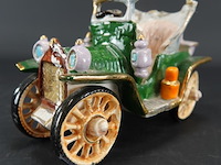 Porseleinen oldtimer als op foto's - afbeelding 1 van  5