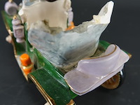 Porseleinen oldtimer als op foto's - afbeelding 4 van  5