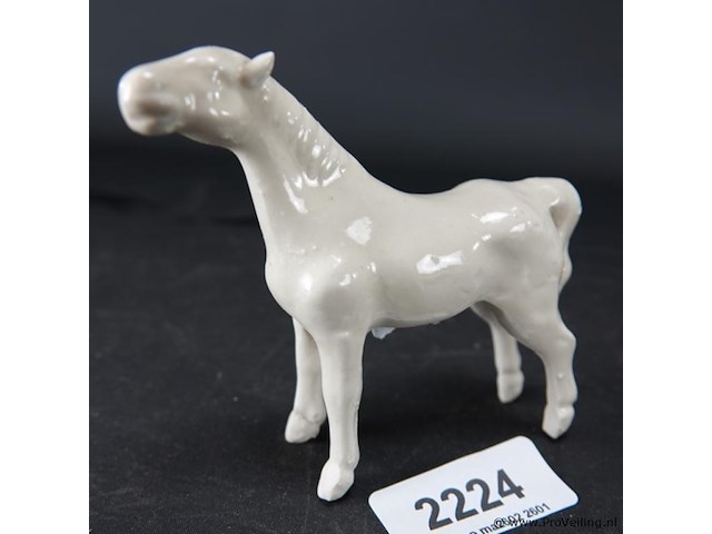 Porseleinen paard - afbeelding 1 van  5