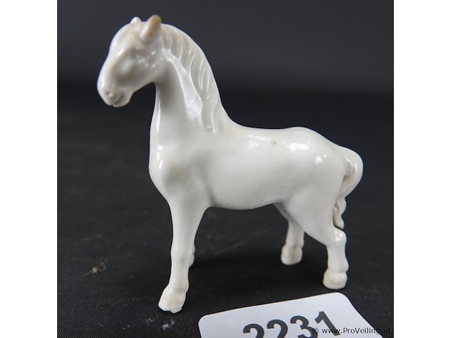 Porseleinen paard - afbeelding 1 van  5