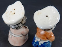 Porseleinen peper en zoutstel - afbeelding 4 van  5