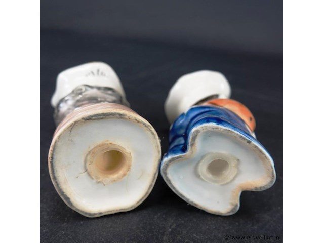 Porseleinen peper en zoutstel - afbeelding 5 van  5