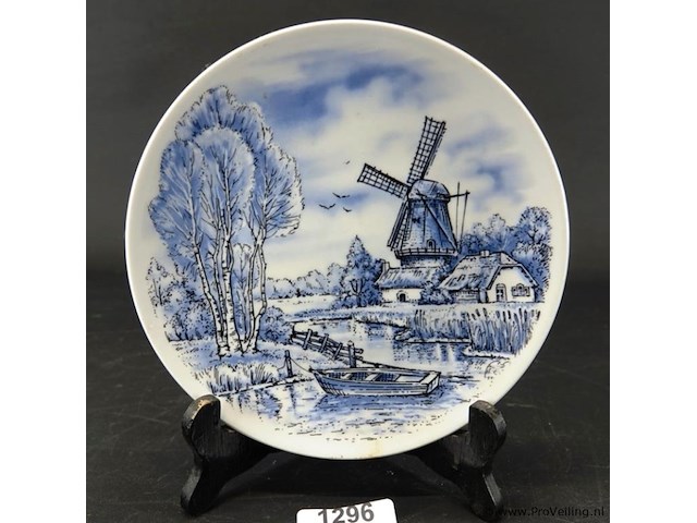 Porseleinen sierbord - afbeelding 1 van  5